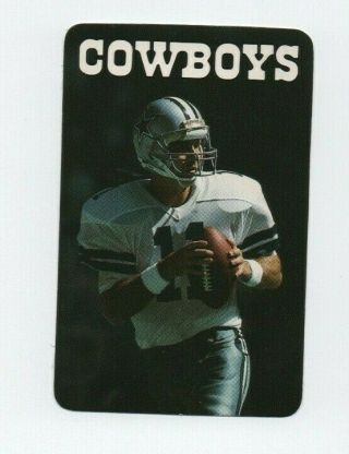 1986 Dallas Cowboys Pocket Schedule