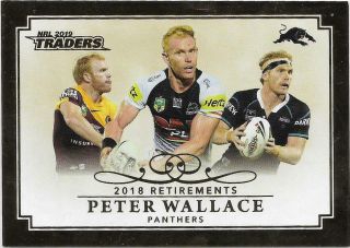 2019 Nrl Traders Retirements (r11) Peter Wallace Panthers