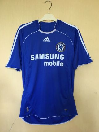 Fc Chelsea 2006\2008 Home Football Jersey Camiseta Soccer Maglia Shirt Adidas