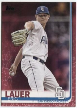 2019 Topps Series 2 Eric Lauer Mother 