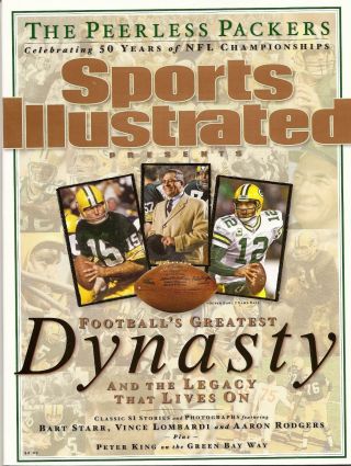 Sports Illustrated The Peerless Packers Celebrating 50 Years Of Nfl Champs Gb