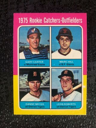 1975 Topps 620 Gary Carter Rookie Rc Montreal Expos