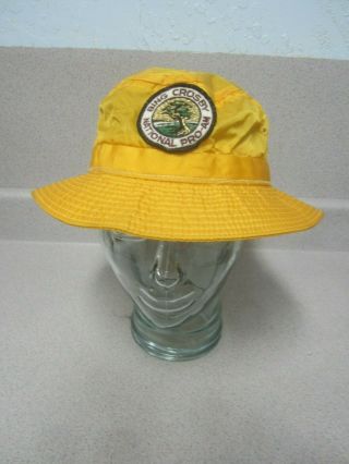 Vintage Bing Crosby Golf National Pro Am Yellow Hat - Classic Crosby Design Usa