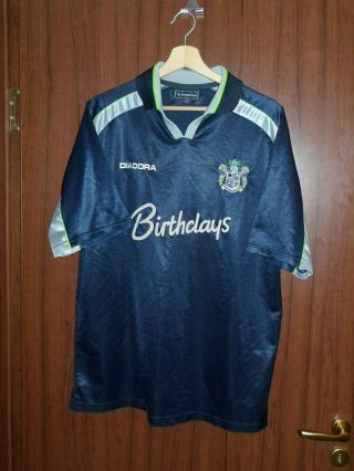 Bury Fc Football Shirt Jersey Size L Diadora Tricot Camiseta Maglia Efl England