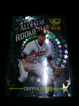 2000 Topps All - Star Rookie Team Rt3 Chipper Jones Atlanta Braves Rare Mnt