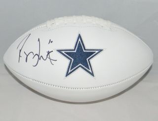 Ryan Switzer Autographed Signed Dallas Cowboys White Logo Football Jsa