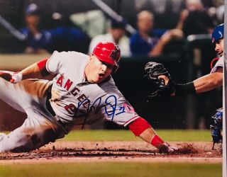Anaheim Angels Mike Trout Signed 8x10 Photo