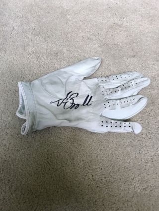 Dominic Bozzeli Hand Signed Autographed Golf Glove Pga Masters