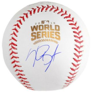 Kris Bryant 2016 World Series Signed Baseball Fanatics Cubs