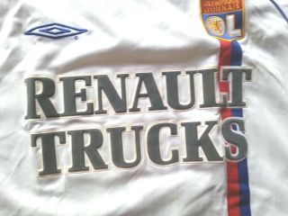 2003 2004 Olympique Lyon Football Soccer Shirt Jersey Juninho Essien Er Renault 6
