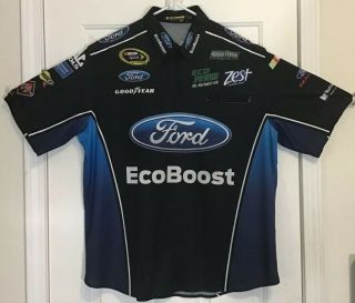 Ricky Stenhouse Jr Ford Ecoboost Team Issued Race Crew Shirt Nascar Sz 2xl