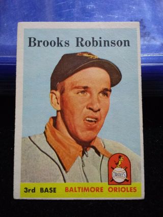 1958 Topps 307 Brooks Robinson Baltimore Orioles Combined Discounts