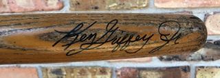 Vintage KEN GRIFFEY Jr.  SIGNED Wood Tee Ball Bat Louisville Slugger K125TB 3