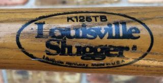 Vintage KEN GRIFFEY Jr.  SIGNED Wood Tee Ball Bat Louisville Slugger K125TB 5