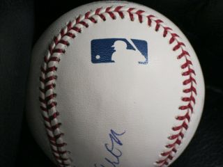 Hank Aaron Autographed Baseball PSA Certified 3