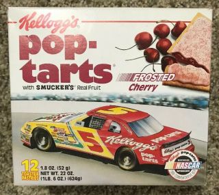 Kellogg’s Pop - Tarts Box Of Nascar Driver Terry Labonte