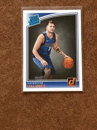 2018 - 19 Donruss Luka Doncic Rated Rookie Rc 177