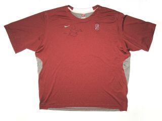 Devon Cajuste Training Worn & Signed Official Stanford Cardinal Nike 3xl Shirt
