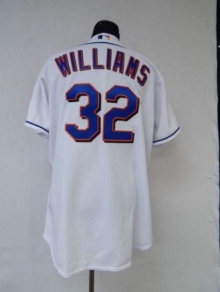 2006 York Mets Dave Williams Game Issued Possibly Game White Jersey
