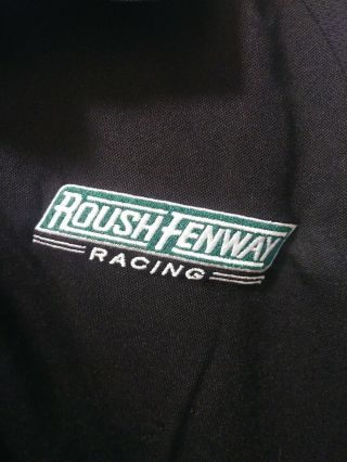 Roush Fenway Racing Team Issued Pit Crew Polo Size Medium Ford NASCAR 3