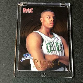 Paul Pierce 1998 Fleer Brillaints 110 Chrome Rookie Card Rc Boston Celtics Hof