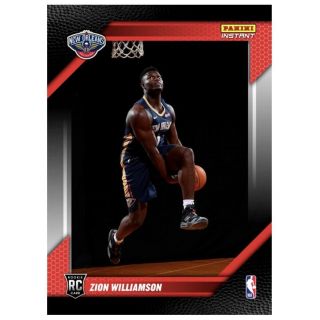 2019 Panini Instant Zion Williamson First Look Rc Draft Rookie Photo Shoot 