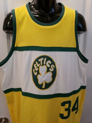 Paul Pierce Boston Celtics NBA D’Funkd Hardwood Classics Jersey Mens Large 3