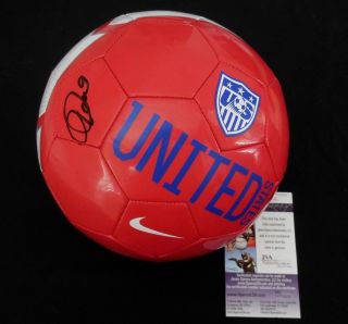 Mia Hamm Autographed Soccer Ball (team Usa) - Jsa