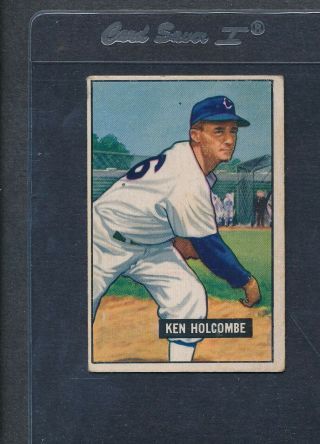 1951 Bowman 267 Ken Holcombe White Sox Vg 1676