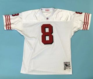 Steve Young 8 Nfl San Francisco 49ers Mitchell & Ness Jersey 54