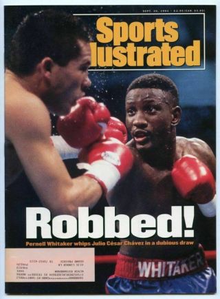 Si: Sports Illustrated September 20,  1993 Pernell Whitaker,  Boxing,  Good