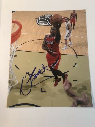 Wesley Wes Matthews Signed Autographed 8x10 Photo Auto Pacers Blazers Proof