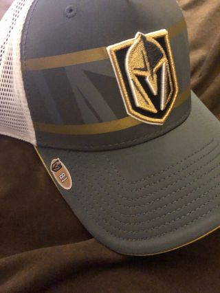 Vegas Golden Knights 81 Jonathan Marchessault Player Issued Hat