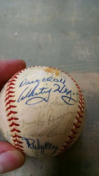 (26) 1974 California Angels Team - Signed Baseball Autograph Auto Nolan Ryan 2