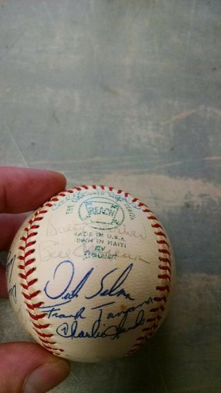 (26) 1974 California Angels Team - Signed Baseball Autograph Auto Nolan Ryan 4