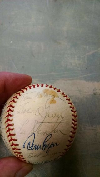 (26) 1974 California Angels Team - Signed Baseball Autograph Auto Nolan Ryan 5