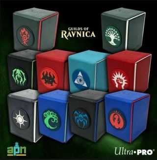 100 Ct Alcove Flip Box - Magic The Gathering Guilds Of Ravnica - Ultra Pro