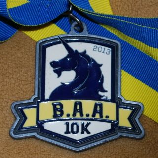 Boston Athletic Association 2013 10k Medal