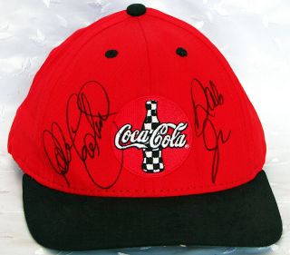 Wow Dale Earnhardt Sr.  & Dale Earnhardt Jr.  Signed Hat Cap Nascar Psa/dna Loa