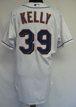 2000 York Mets Kelly 39 Game Issued Possibly White Jersey 5736