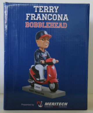 Cleveland Indians Terry Francona Scooter Bobblehead Brand