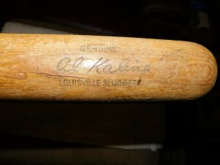 Al Kaline Hillerich & Bradsby Baseball Bat Louisville Slugger 125 Ak4 34 "