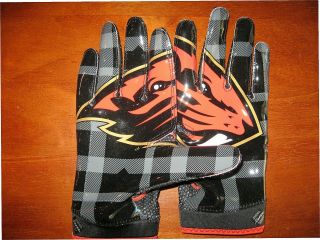 Oregon State Beavers Non Game Nike Sb4 Black Fb Gloves - Large