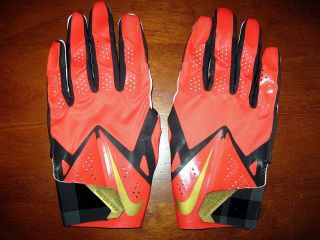 Oregon State Beavers Non Game Nike Orange Fb Gloves Vapor Fly - Large
