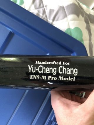 Cleveland Indians Yu Cheng Chang Game Bat 3