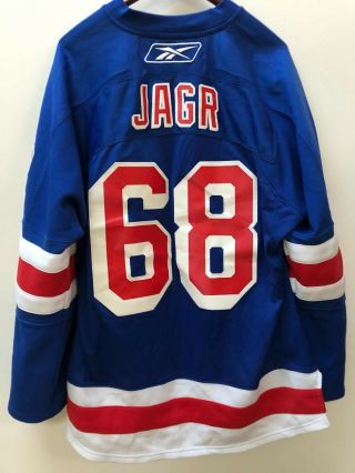 Jaromir Jagr York Rangers Nhl Hockey Jersey Size M