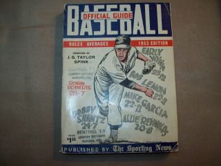 The Official Sporting News Baseball Guide 1953