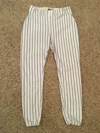 Andy Pettitte York Yankees 2003 Game Worn Home Pinstripe Pants