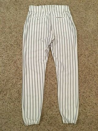 Andy Pettitte York Yankees 2003 Game Worn Home Pinstripe Pants 2