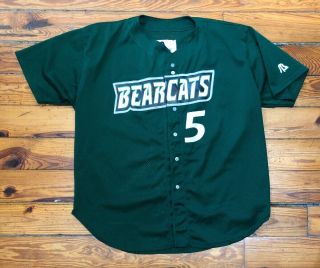 2000s Binghamton University Bearcats Baseball Game Worn Jersey 5 Size Xl Xxl